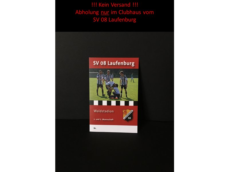 Eintrittskarte 1. MS des SV 08 Laufenburg (Erwachsen)