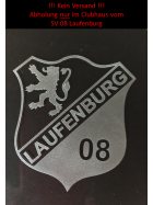 SV 08 Laufenburg Aufkleber Transparent (Negativ) klein (7 x 8,5cm)